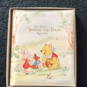 Vintage Winnie the Pooh baby book